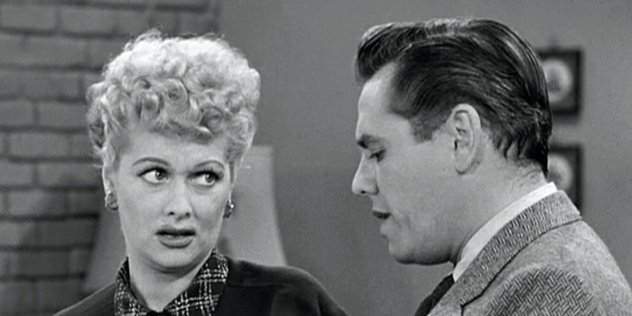 Lucy And Ricky Having A Talk