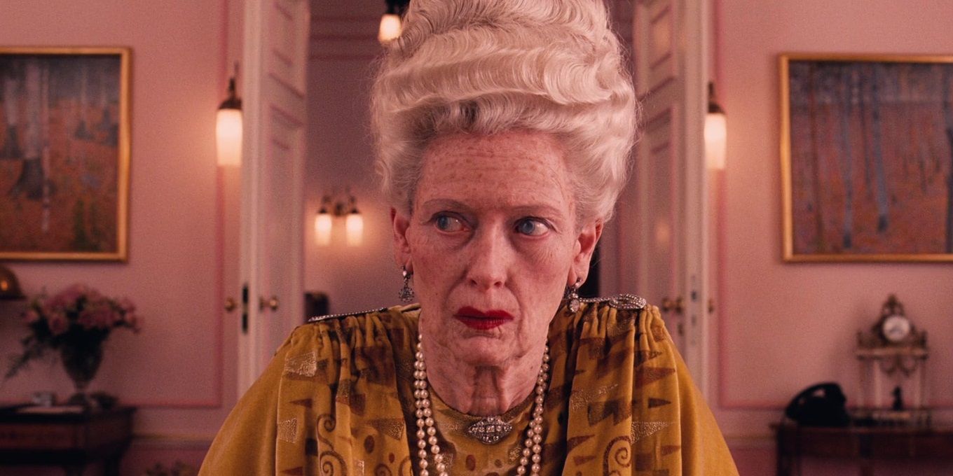 Madame D in The Grand Budapest Hotel