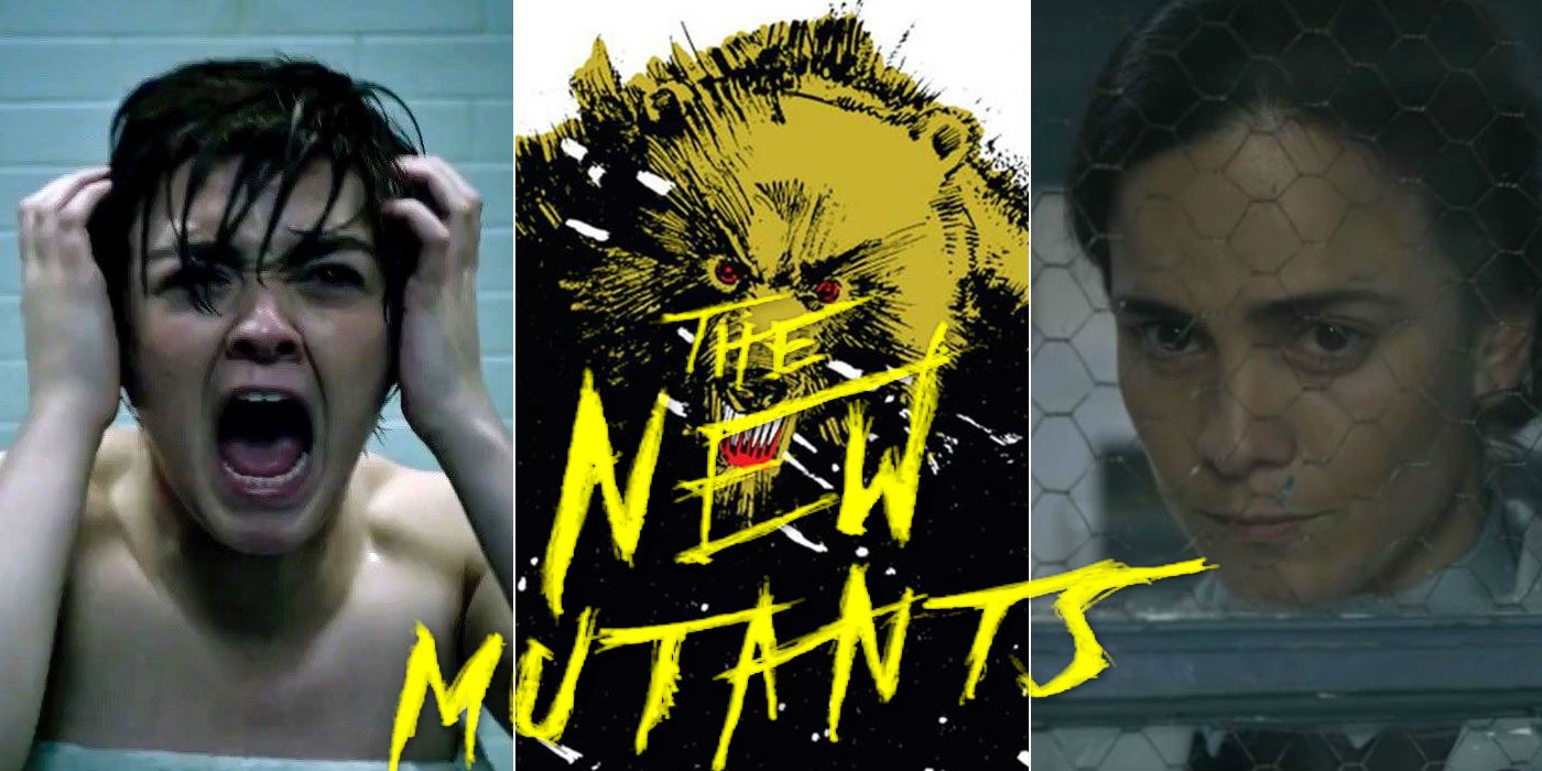 Maisie Williams as Wolfsbane Rahne Sinclair, Demon Bear and Alice Braga as Cecilia Reyes in New Mutants