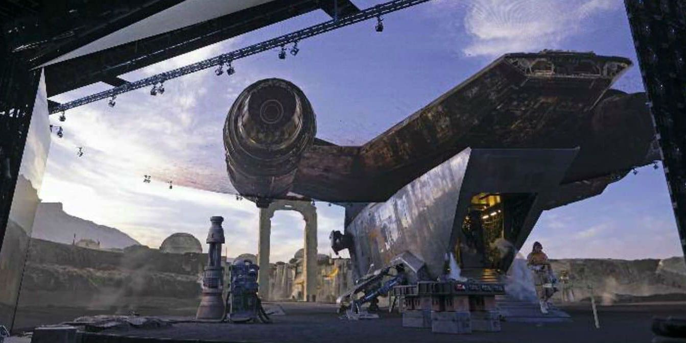 Mandalorian Stagecraft Real Time Environment Created on Set