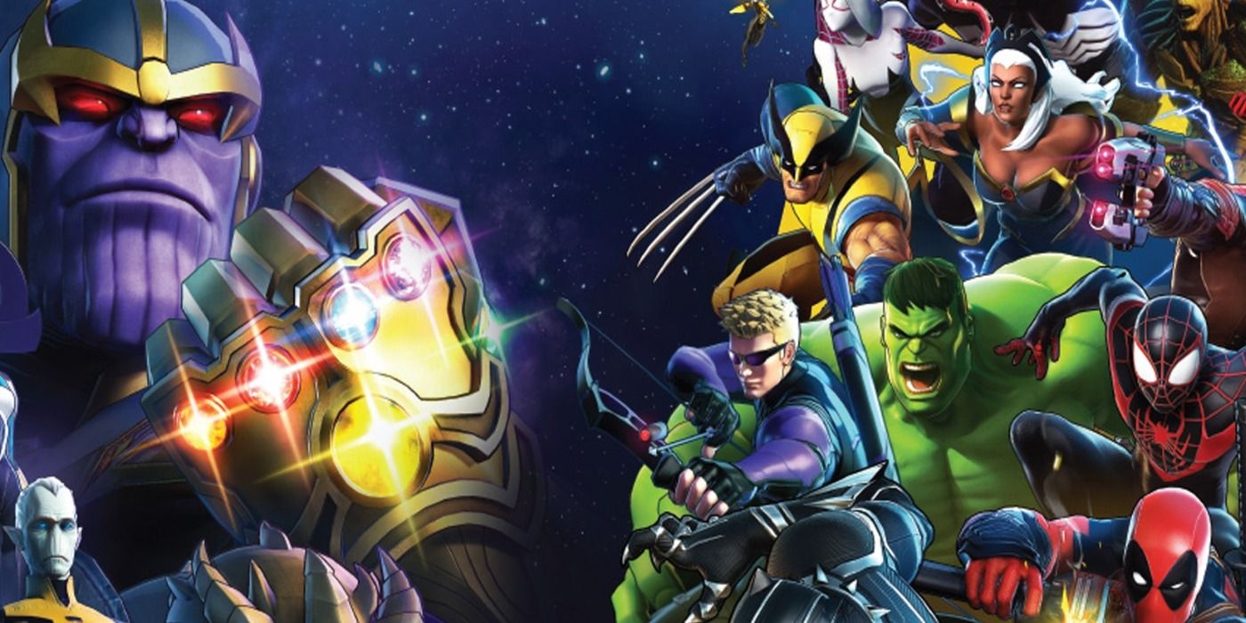 Marvel Ulitmate Alliance 3 Thanos Splash