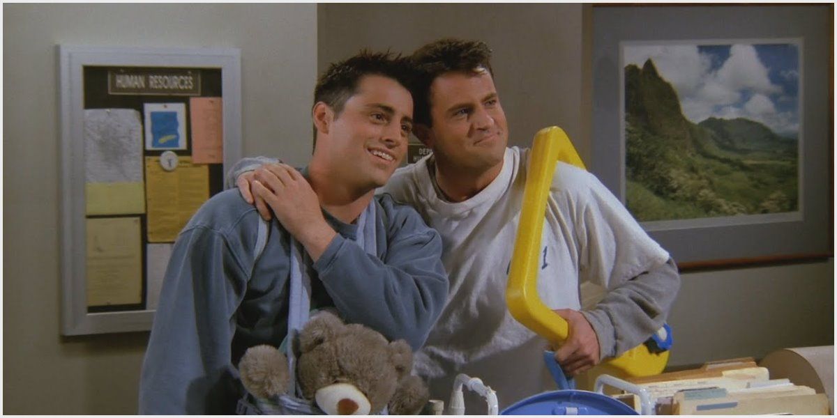 Joey and Chandler Friends