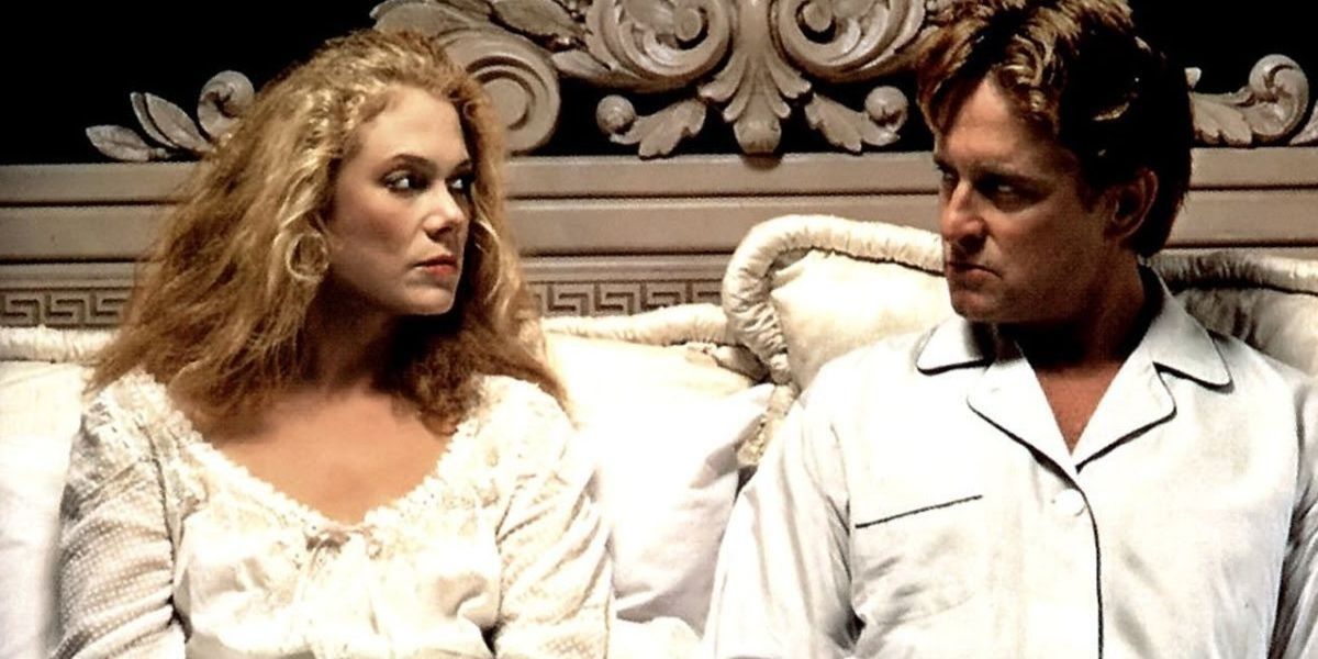 Michael Douglas and Kathleen Turner in War of the Roses
