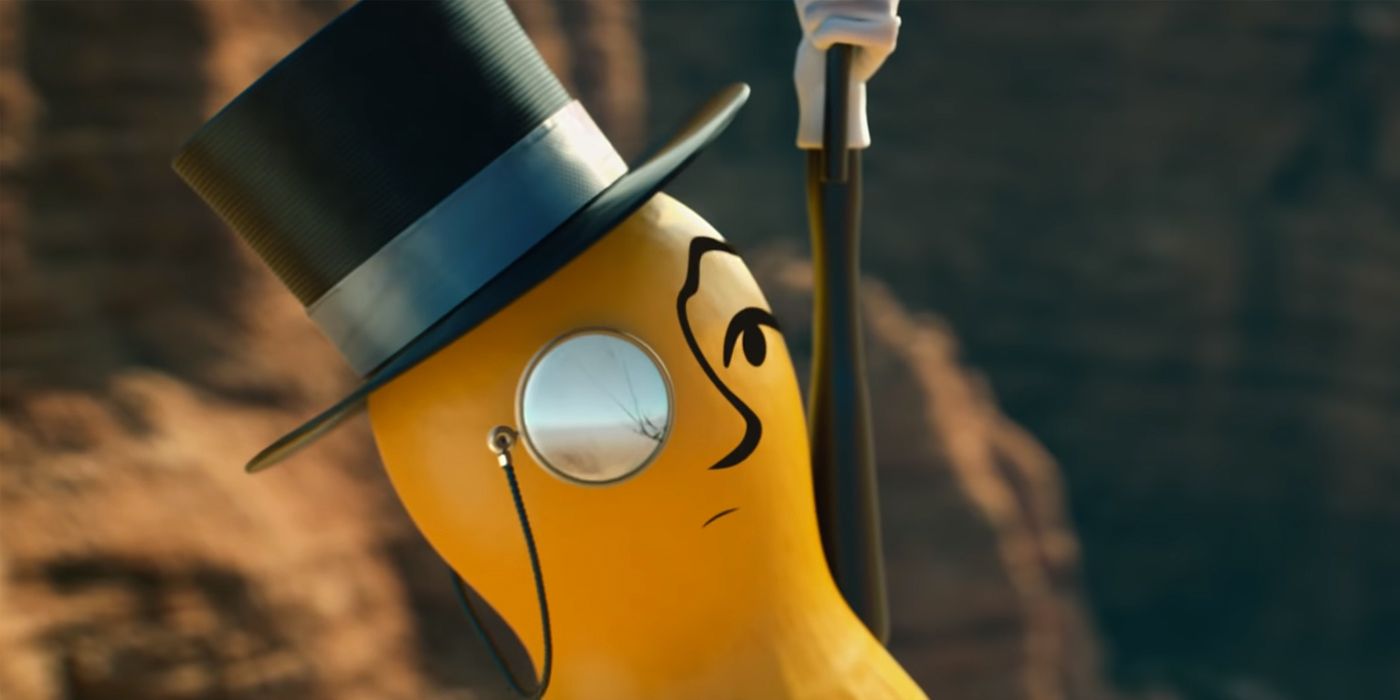 Mr Peanut in a canyon