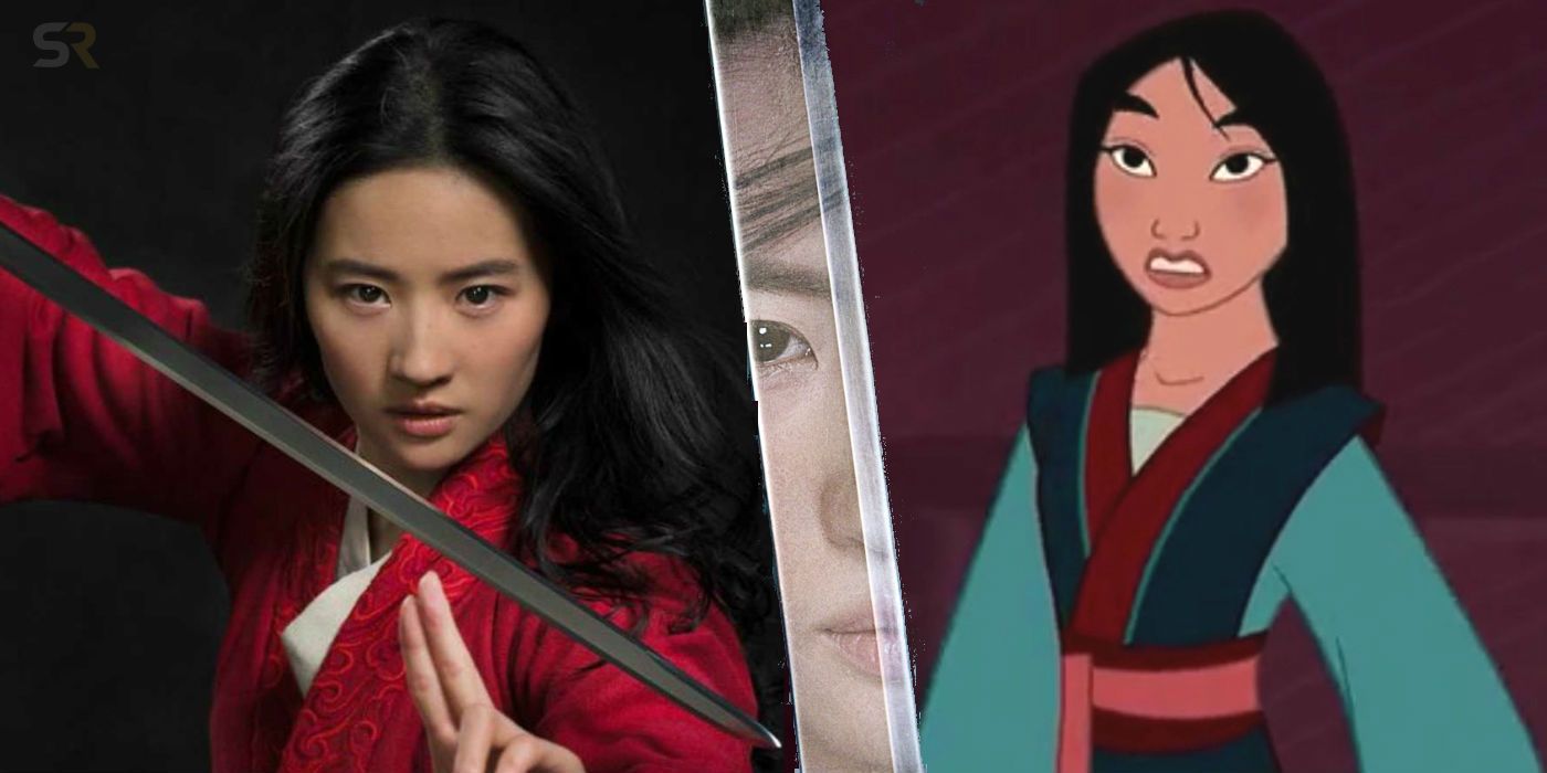 Mulan Live Action Animation Differences