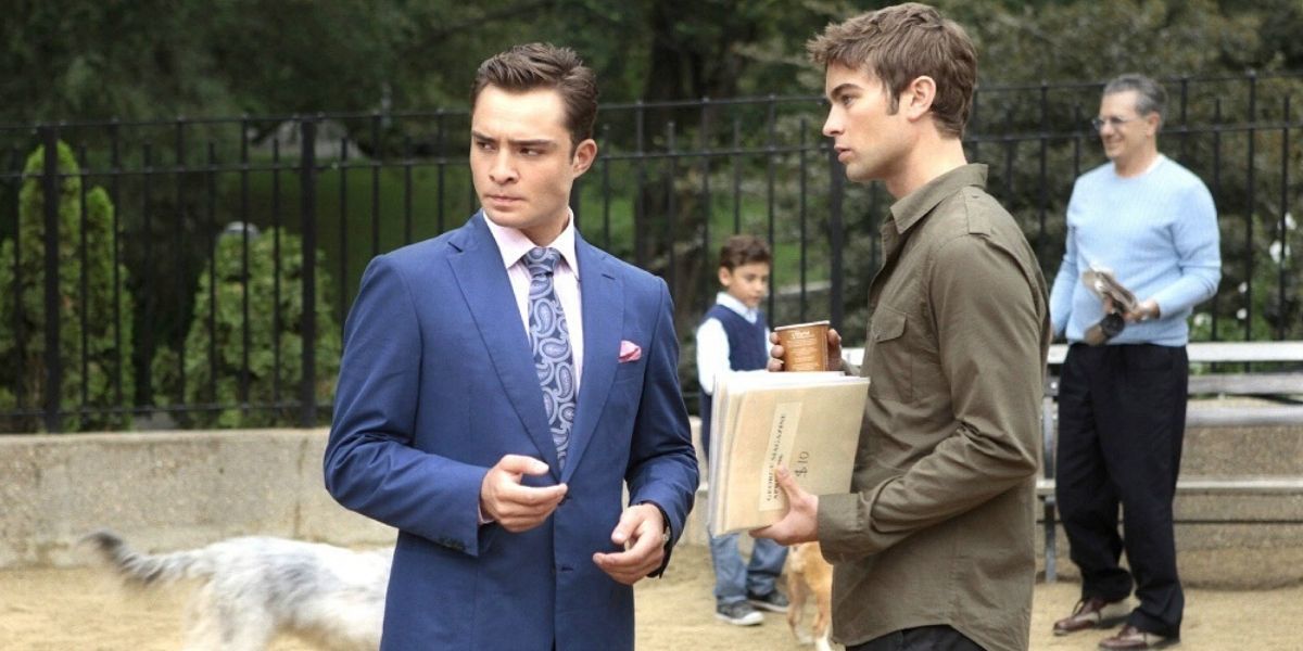 Nate Archibald and Chuck Bass in Gossip Girl