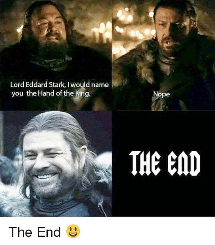 Game Of Thrones 10 Ned Stark Memes That Will Have You Cry Laughing