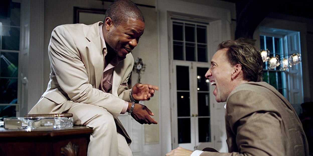 Nicolas Cage and Xzibit exchange laughs in Bad Lieutenant: Port of Call New Orleans
