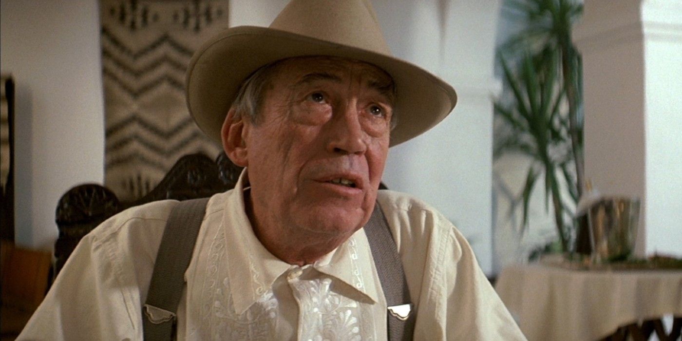 John Huston as Noah Cross in Chinatown
