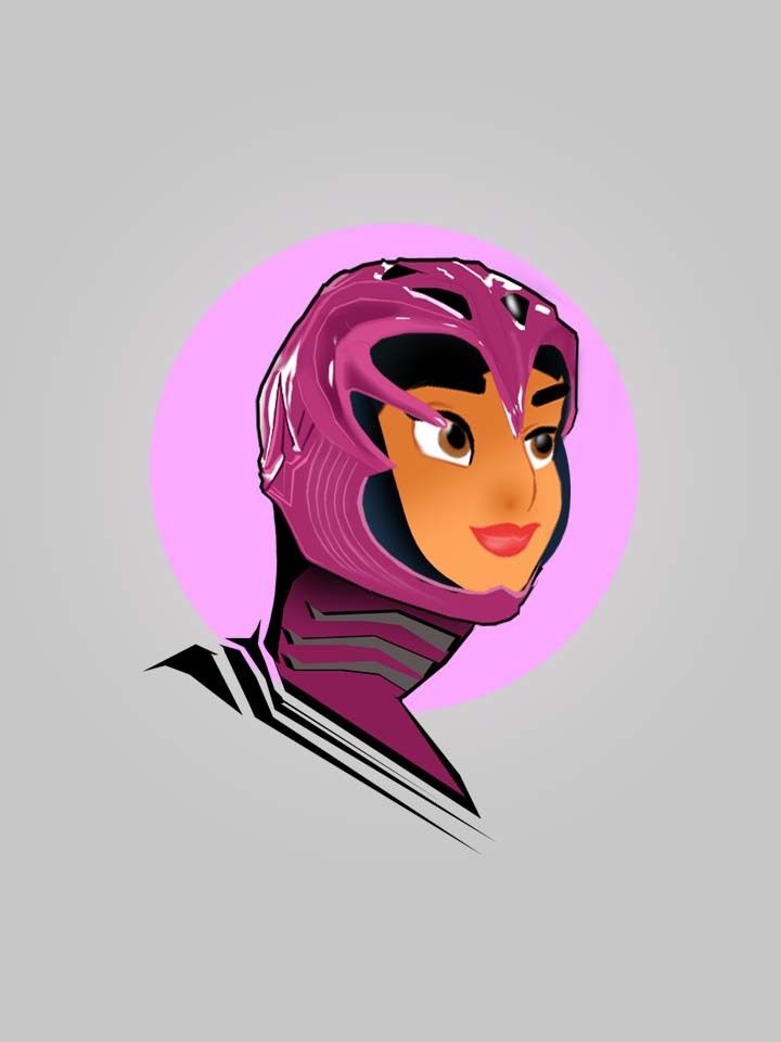 Pink Ranger Princess Jasmine By The Imaginative Hobbyist On Tumblr