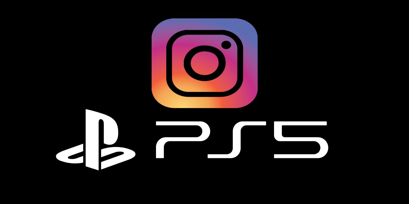 PlayStation 5 Instagram Logo Cover