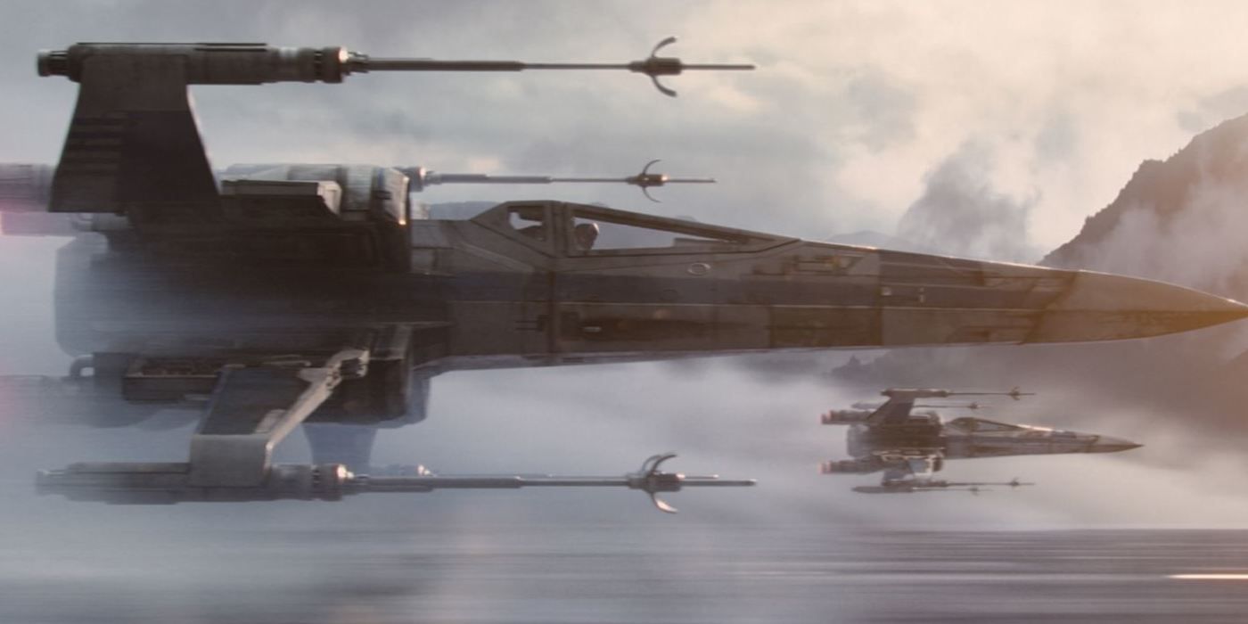Poe and the Resistance arrive at the Battle of Takodana in the Force Awakens