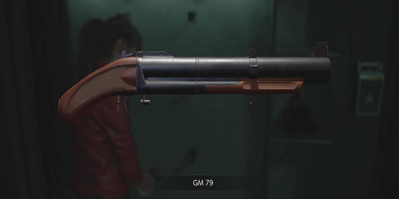 Resident Evil 2 Remake Grenade Launcher