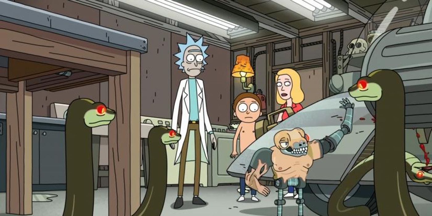 Rick and Morty Season 4 Rattlestar Ricklactica