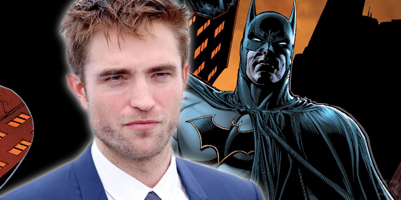 Robert Pattinson and Batman