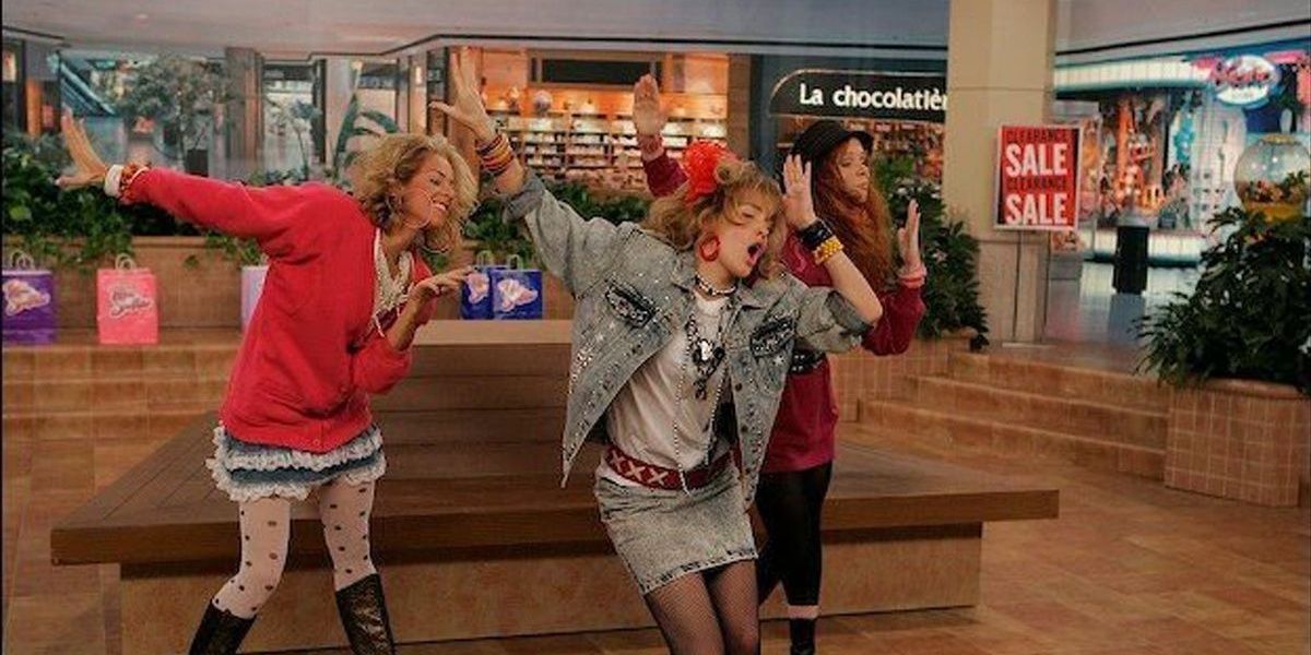 Robin Sparkles dances in Lets Go To The Mall