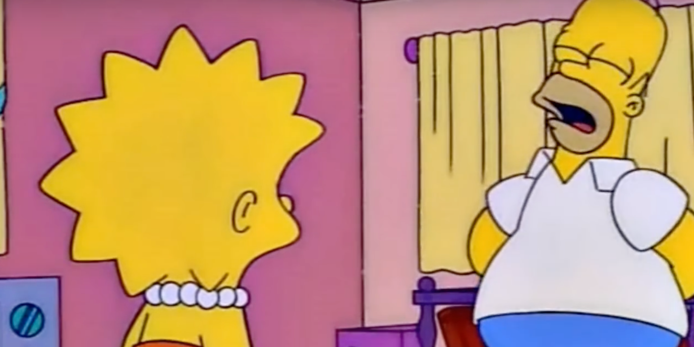 Homer and Lisa