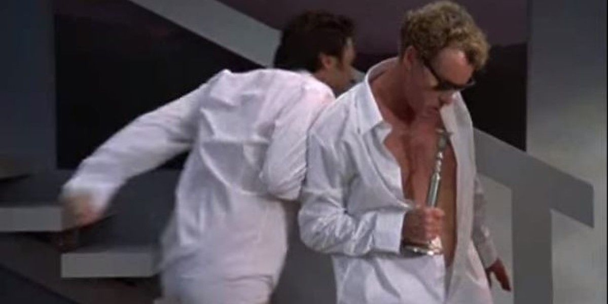 JD and Cox in one of JD fantasies, inspired by Risky Business