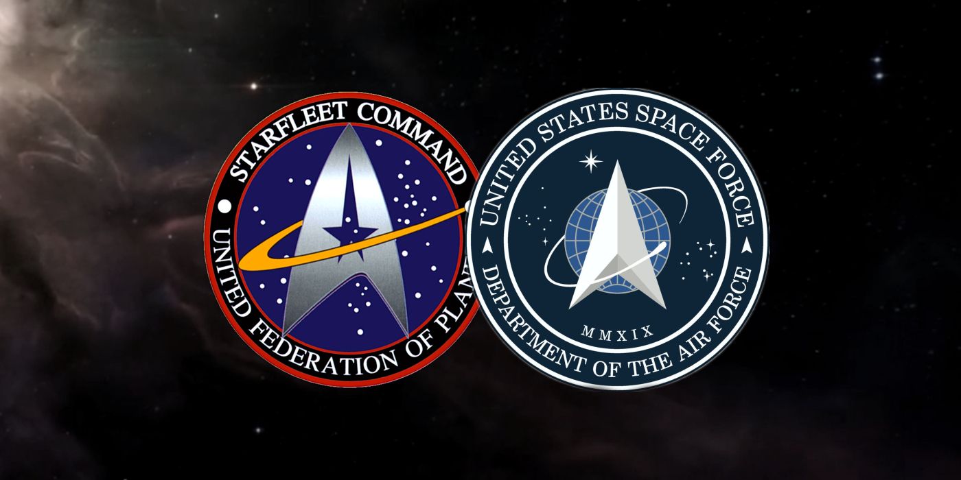 Space Force Star Trek Logo Comparison
