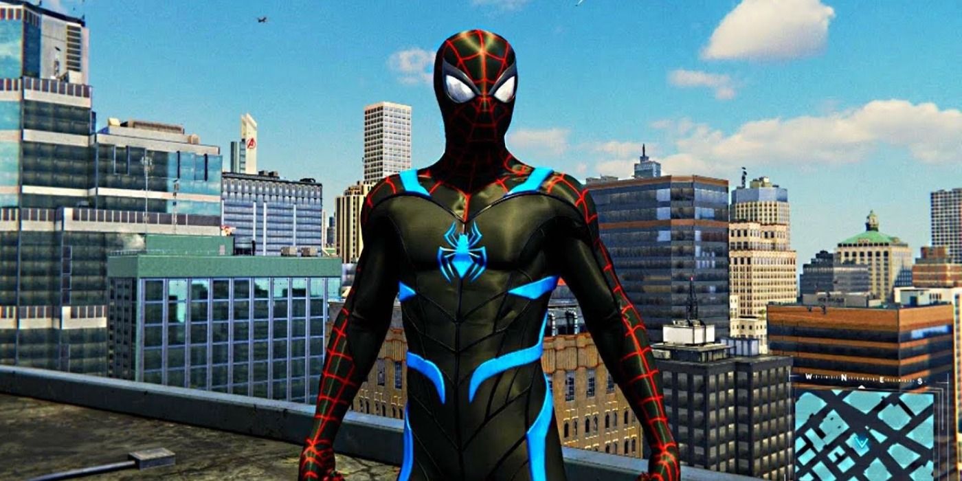 Spider-Man PS4 Secret Wars Suit