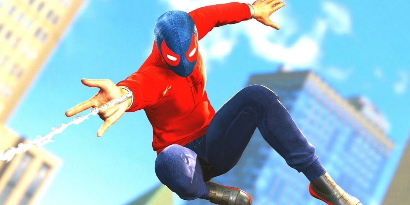 Spider-Man PS4 Wrestler Suit