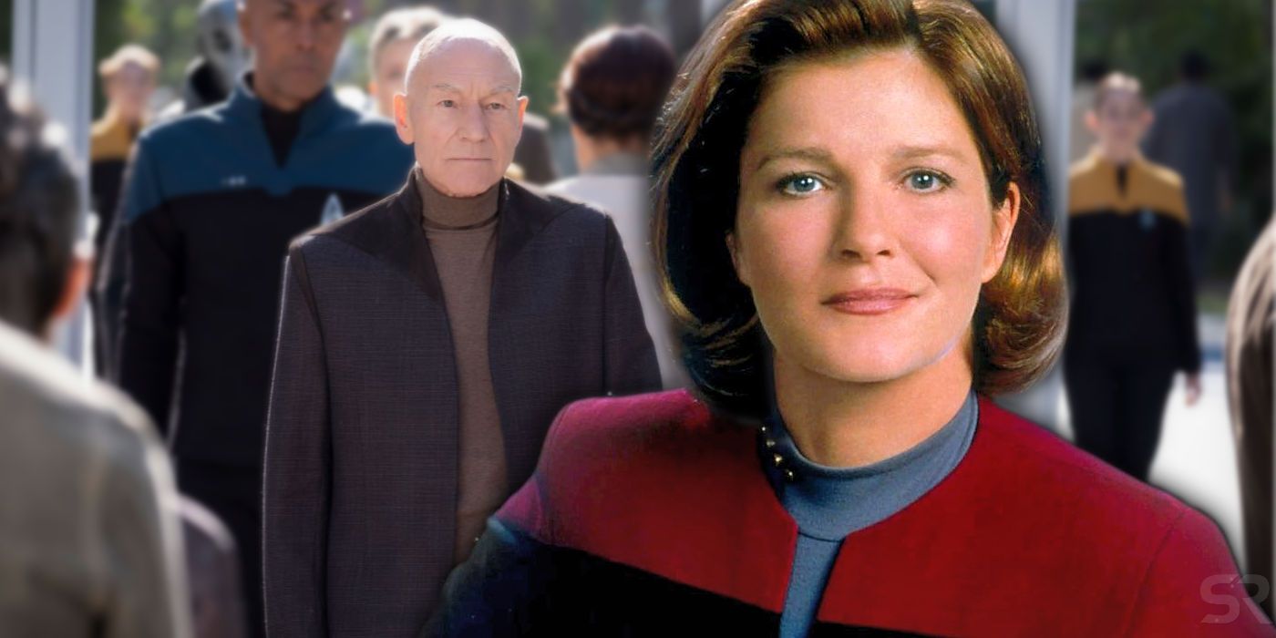 Star Trek Picard and Admiral Janeway