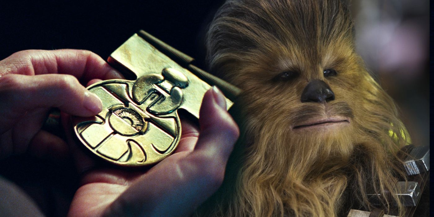 Star Wars Chewbacca Medal Bravery