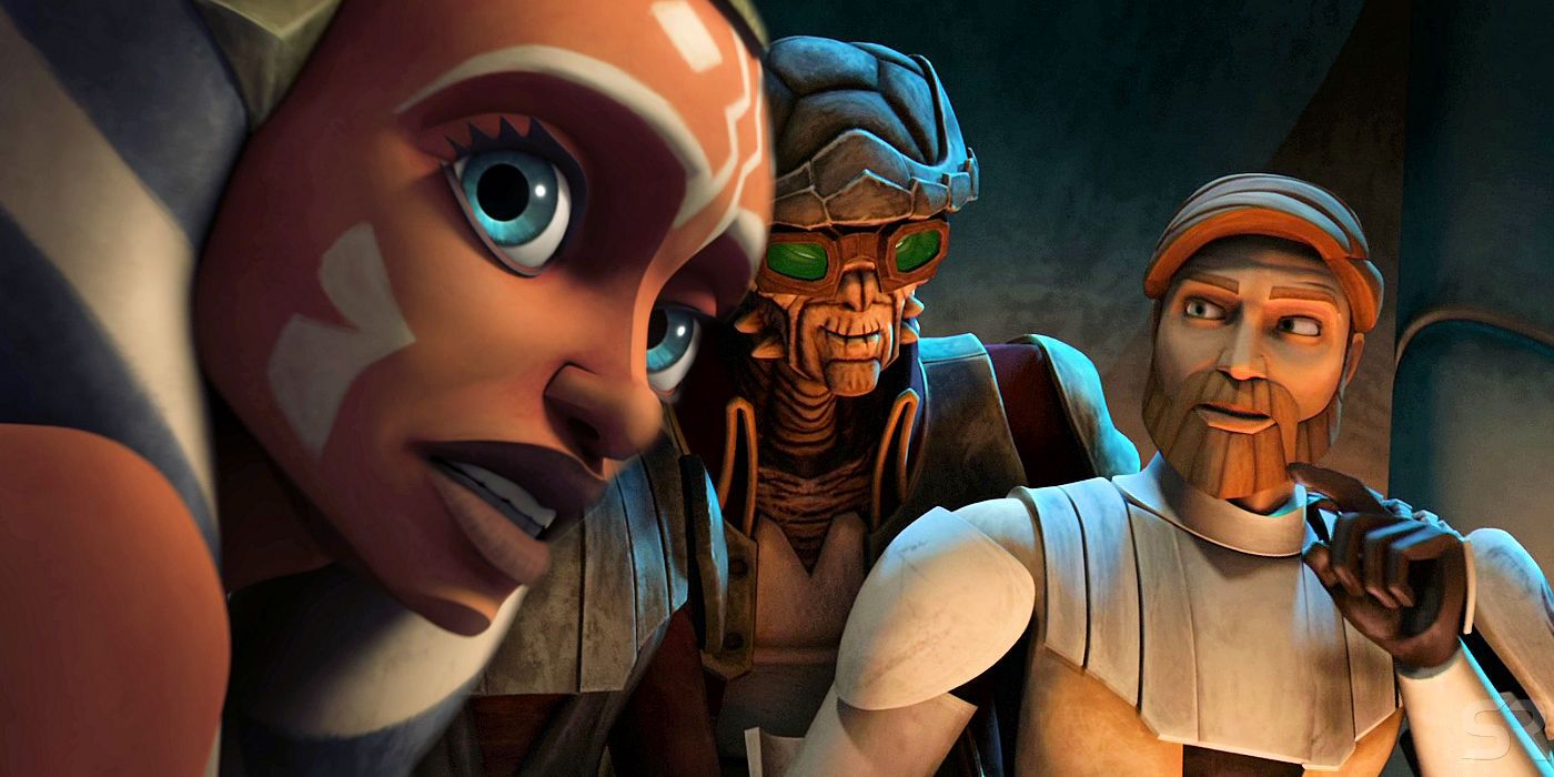 Ahsoka, Hondo, and Obi-Wan Kenobi in Star Wars Clone Wars