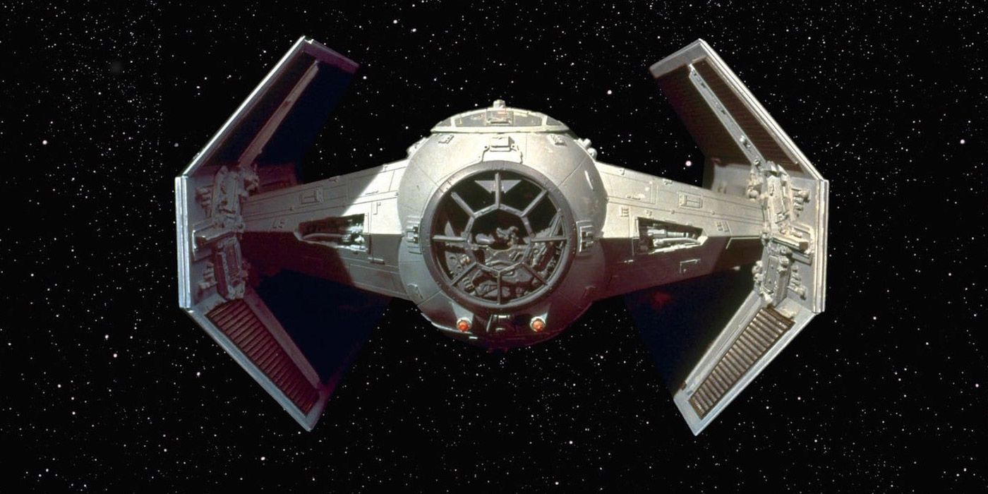 TIE Fighter de Darth Vader de Star Wars.