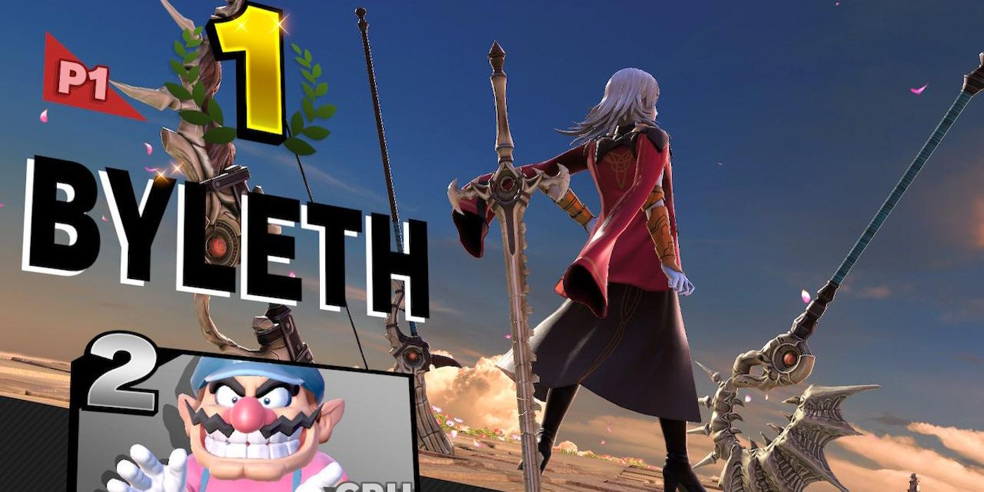 Aloy (Horizon Zero Dawn) over Byleth [Super Smash Bros. Ultimate