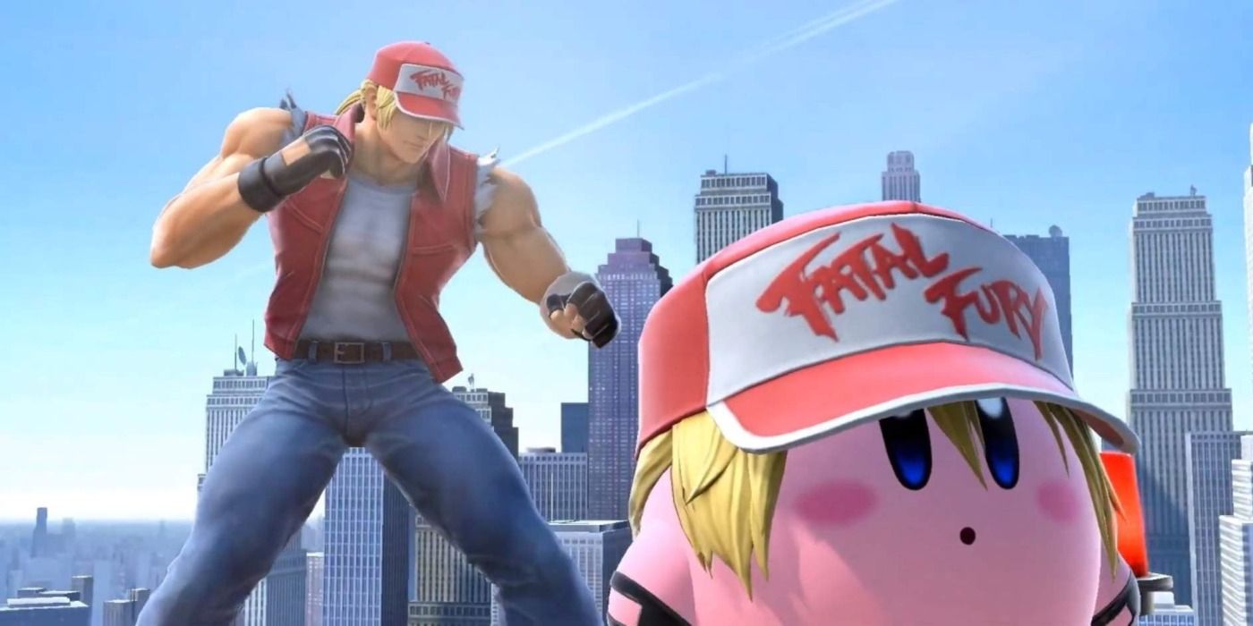 Super Smash Bros Ultimate Terry Bogard Kirby