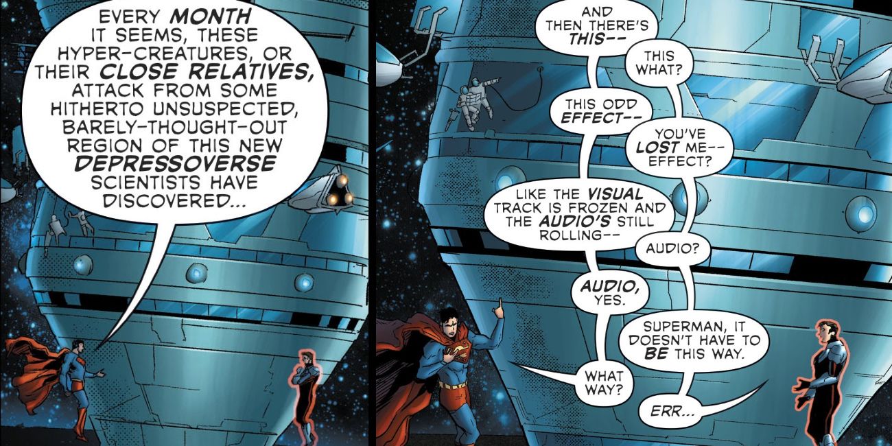 Superman and Blackstar Meta Comic Audio