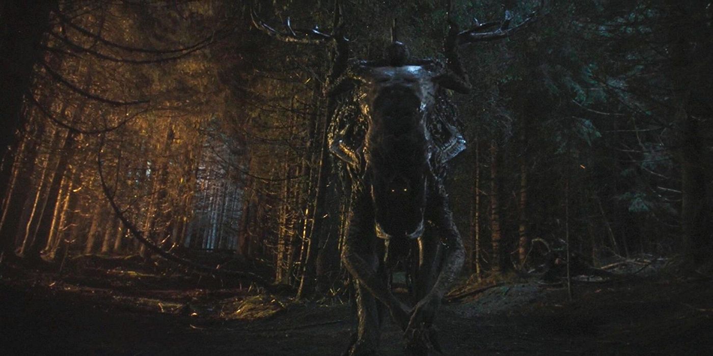 Le monstre dans les bois dans The Ritual