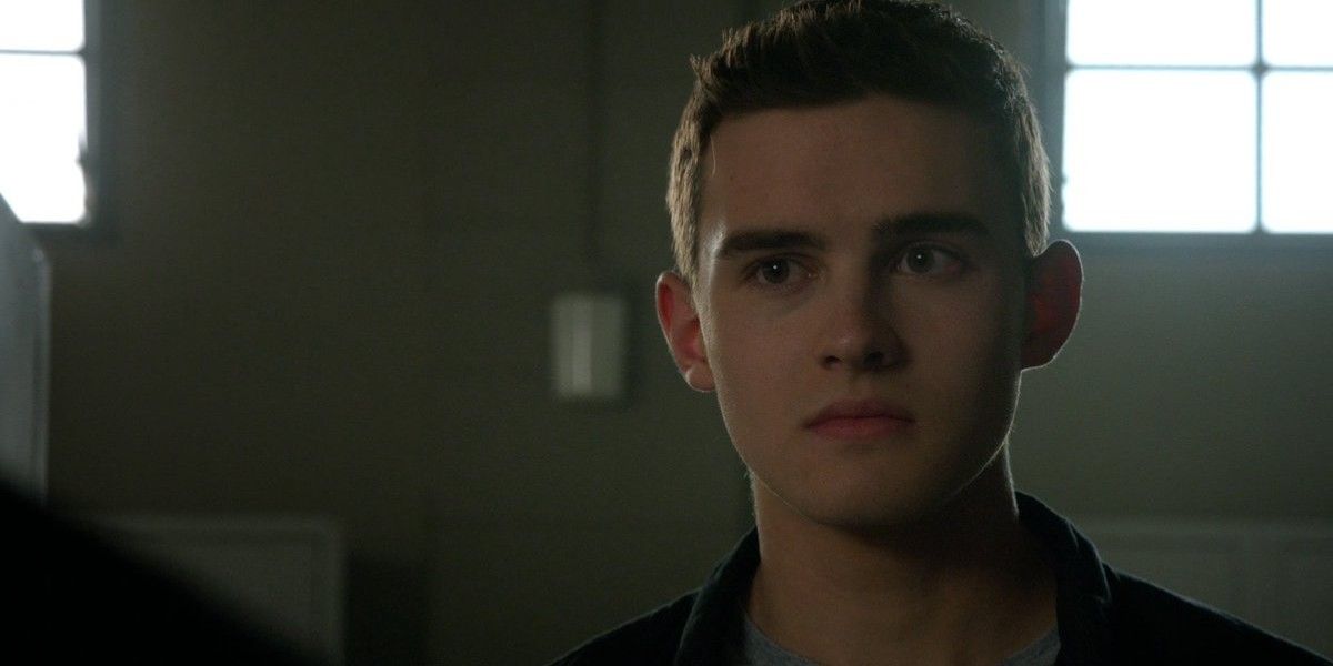 Corey looks serious in Teen Wolf