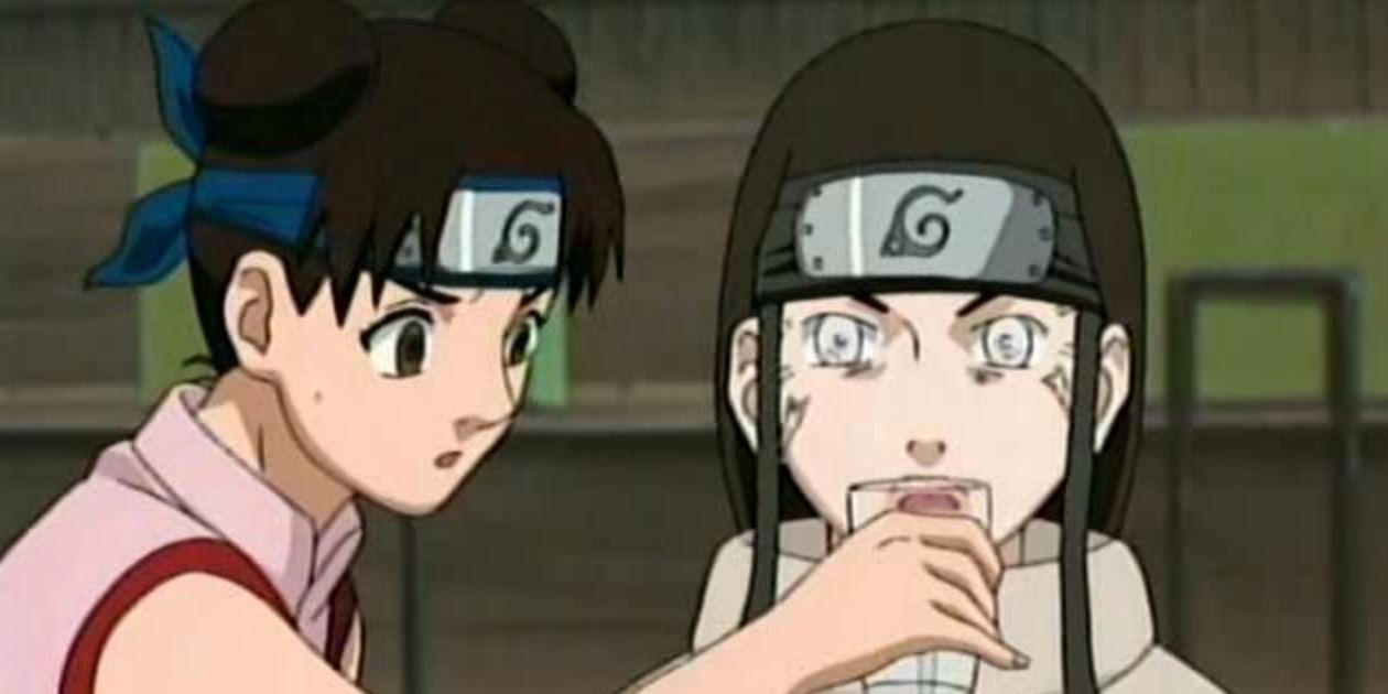 Tenten Saves Neji From Spicy Curry In Naruto