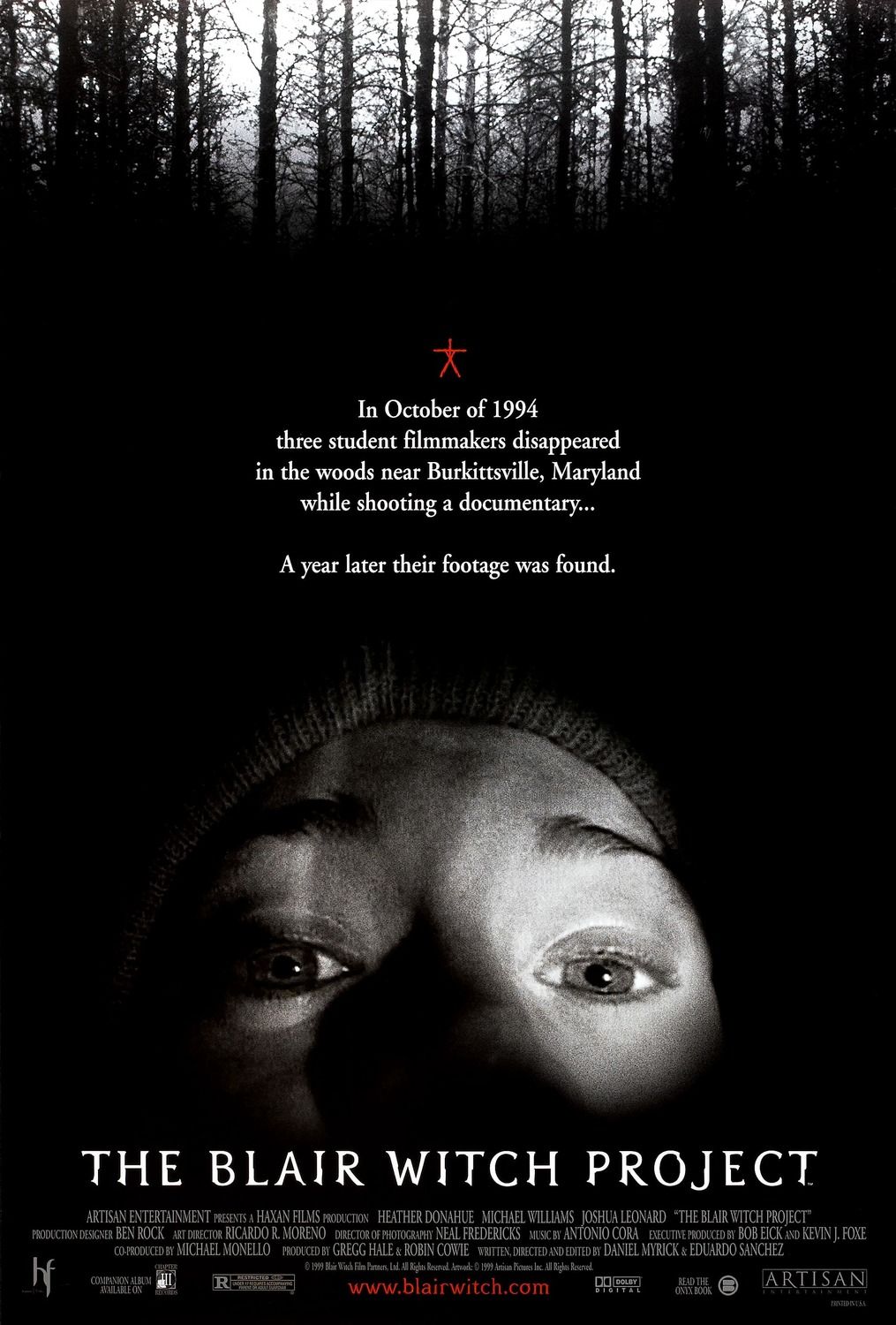Cartaz do filme Projeto Bruxa de Blair