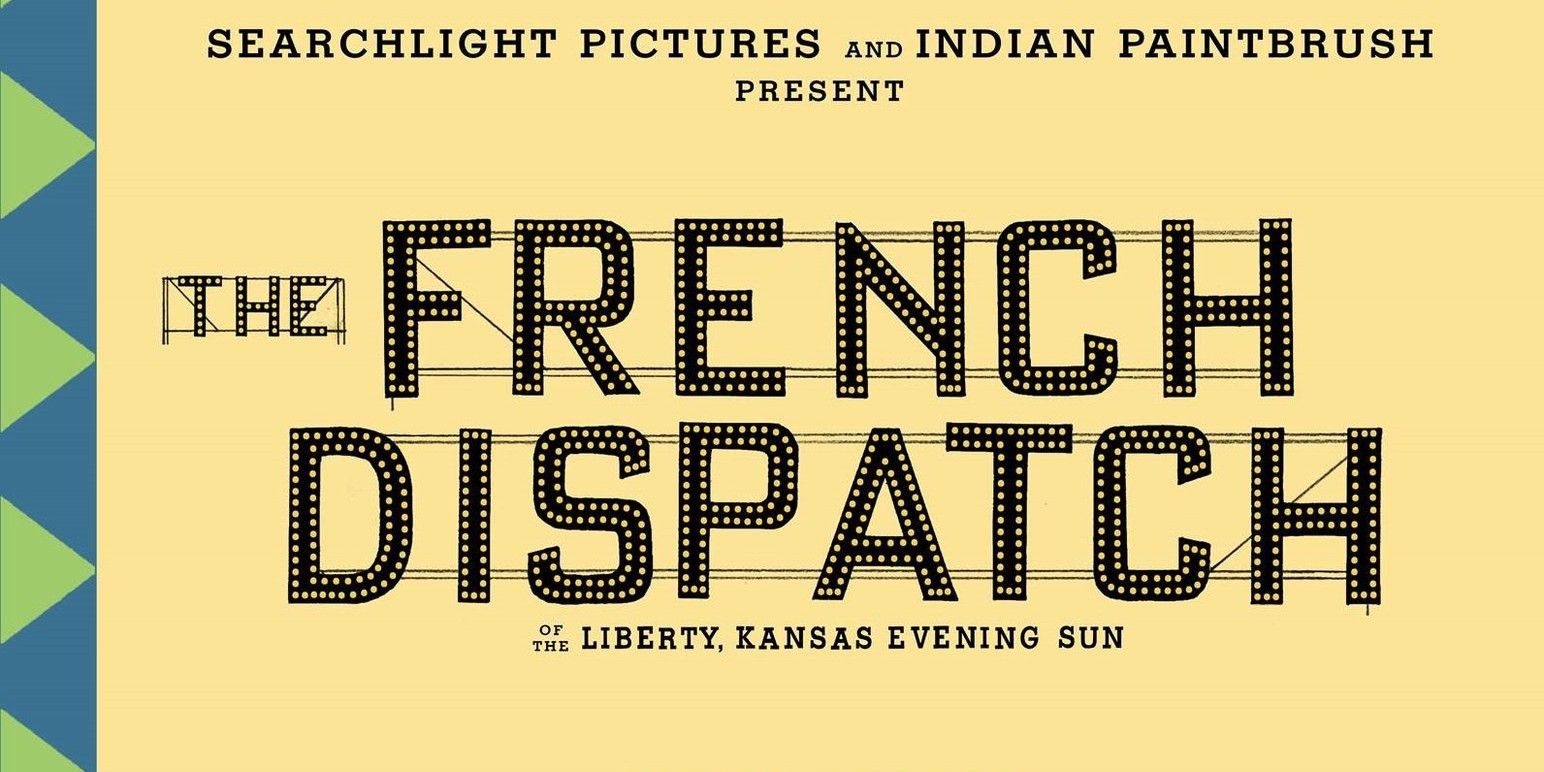 The French Dispatch movie logo