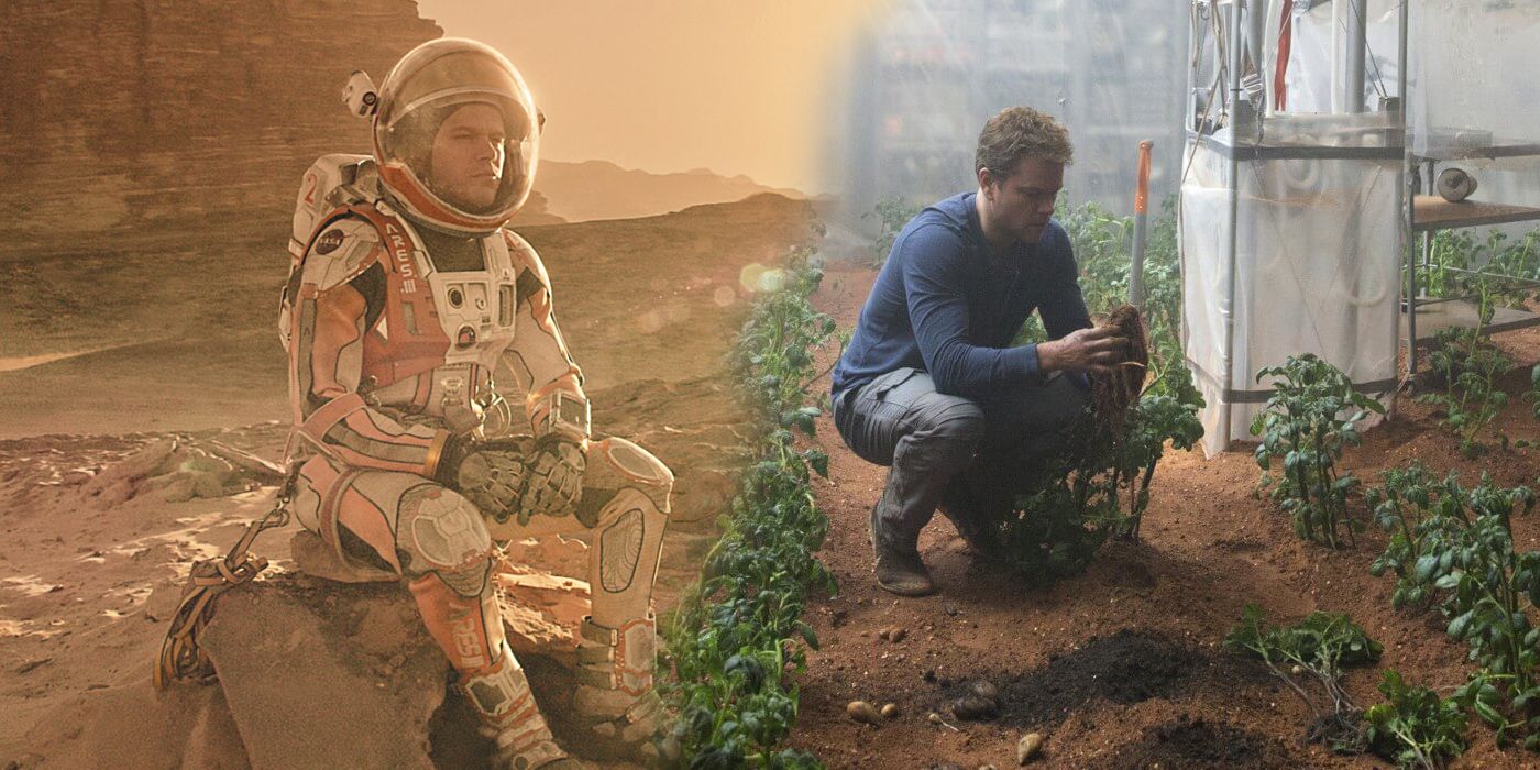 Survival The Martian is the perfect example of Murphy’s law: anything that can go wrong, will go wrong. Watney almost dies from a tear in his suit, the crew leaves him stranded on Mars, he struggles to make contact with Earth, the Hab malfunctions, he uses up his rations and can’t get enough nutrients… It’s an absolute whirlwind but somehow Watney pulls it off and survives to the end of the movie.   While audiences like to think that an outcome like this is totally possible, it’s highly unlikely