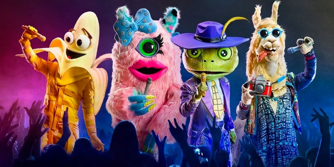 The Masked Singer Season 3 costumed contestants standing together