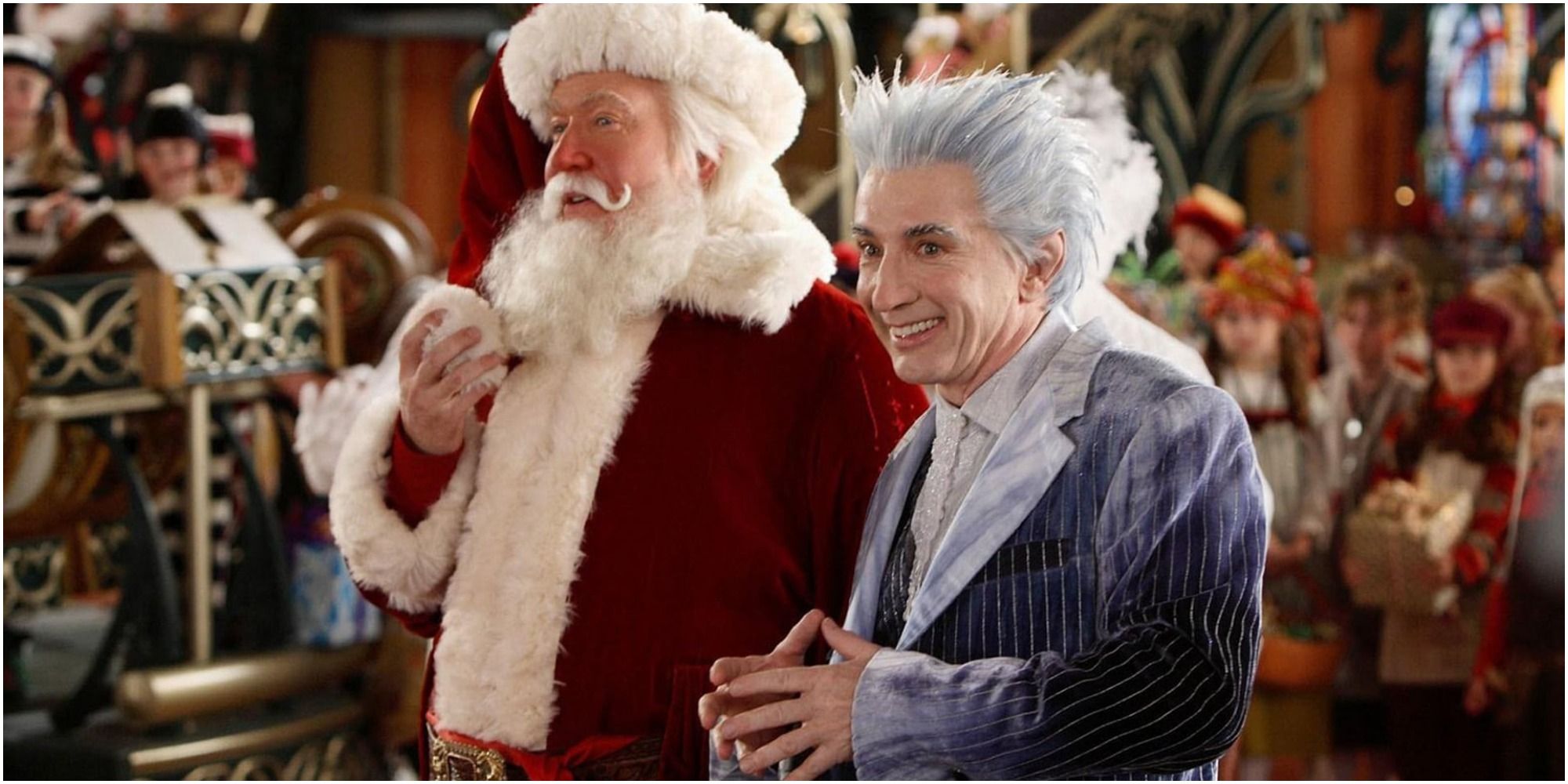 Santa and Jack Frost in the North Pole in The Santa Clause 3