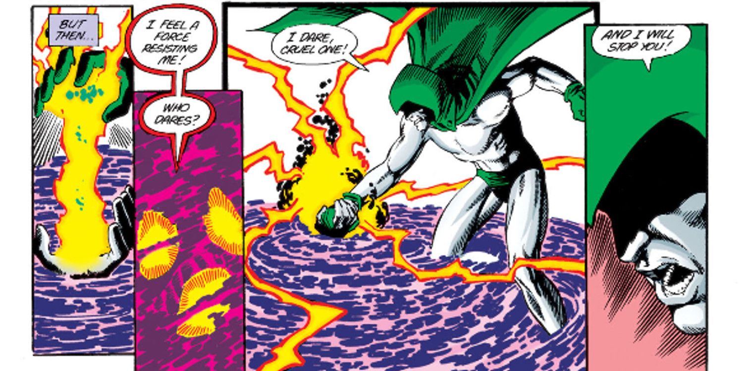 The Spectre vs. The Anti-Monitor in Crisis on Infinite Earths #10