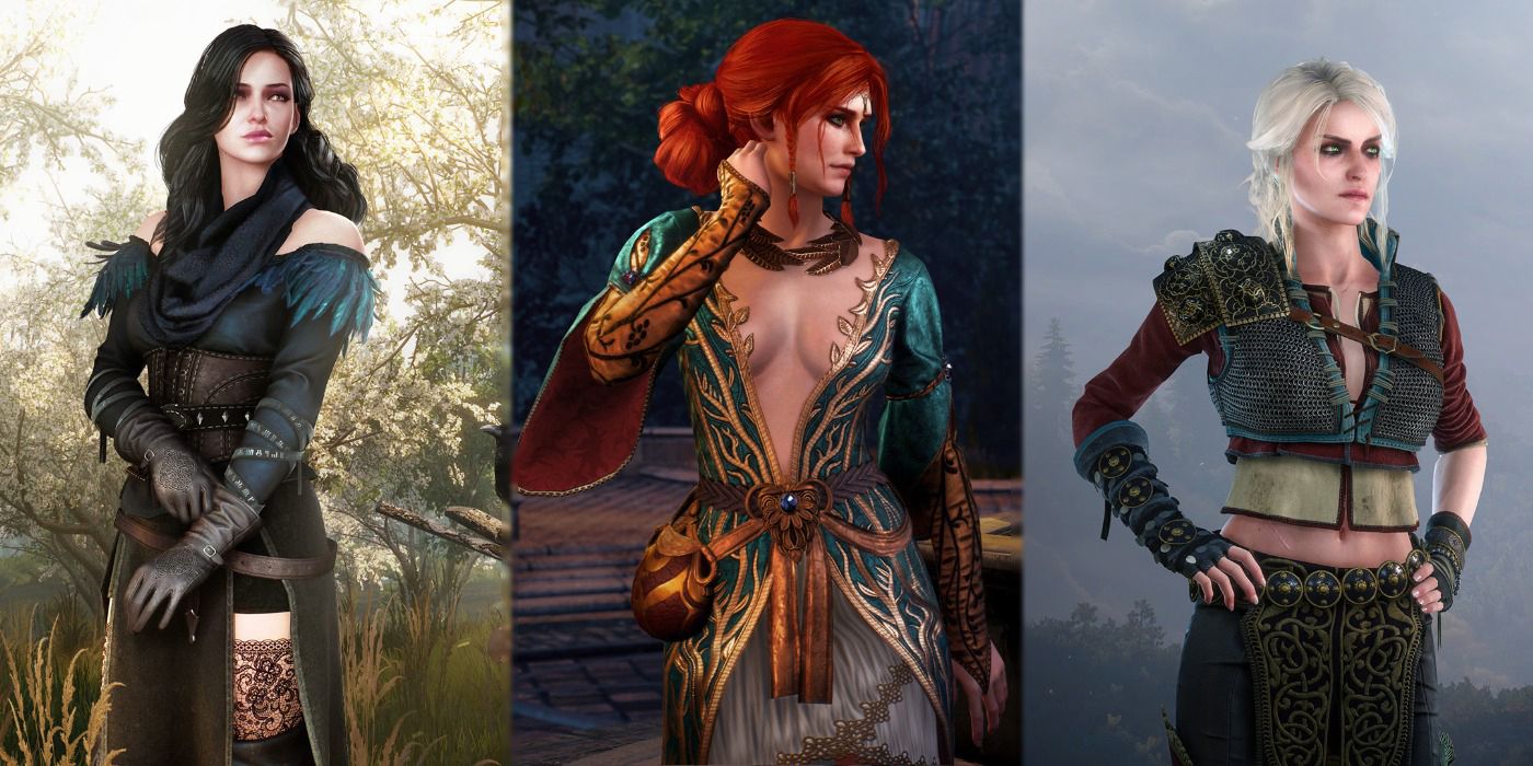 witcher 3 alternative looks side by side