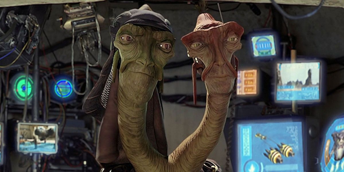 The technology wasn&rsquo;t advanced enough for these CGI creations to work in The Phantom Menace