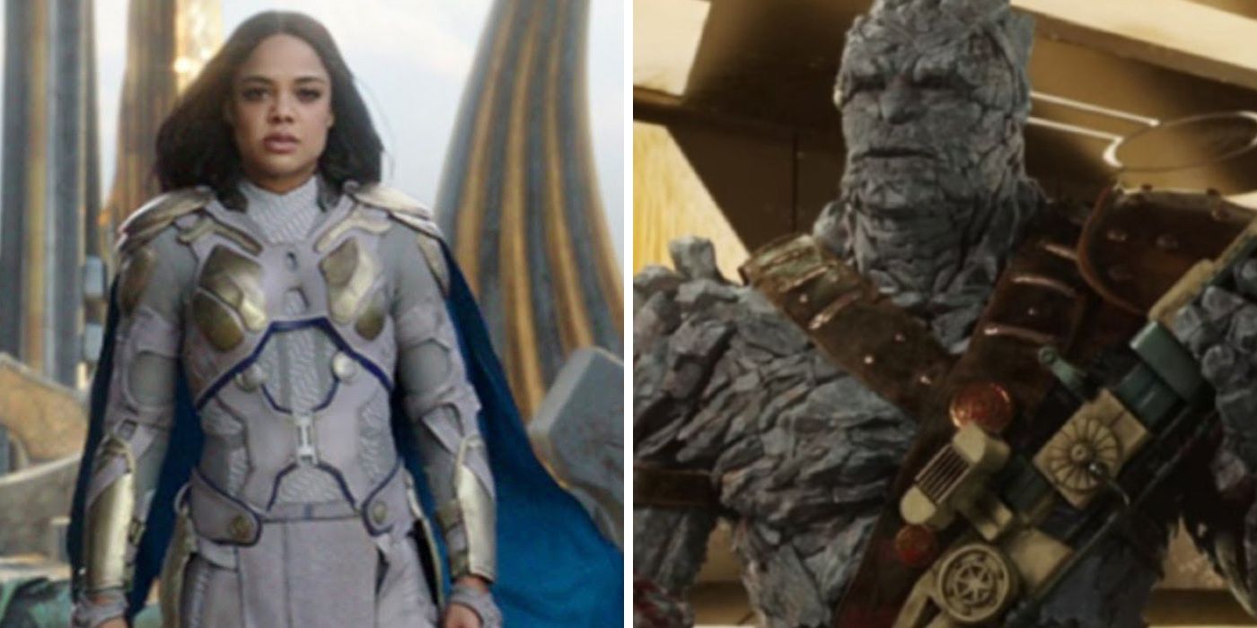 Thor Ragnarok Korg and Valkyre