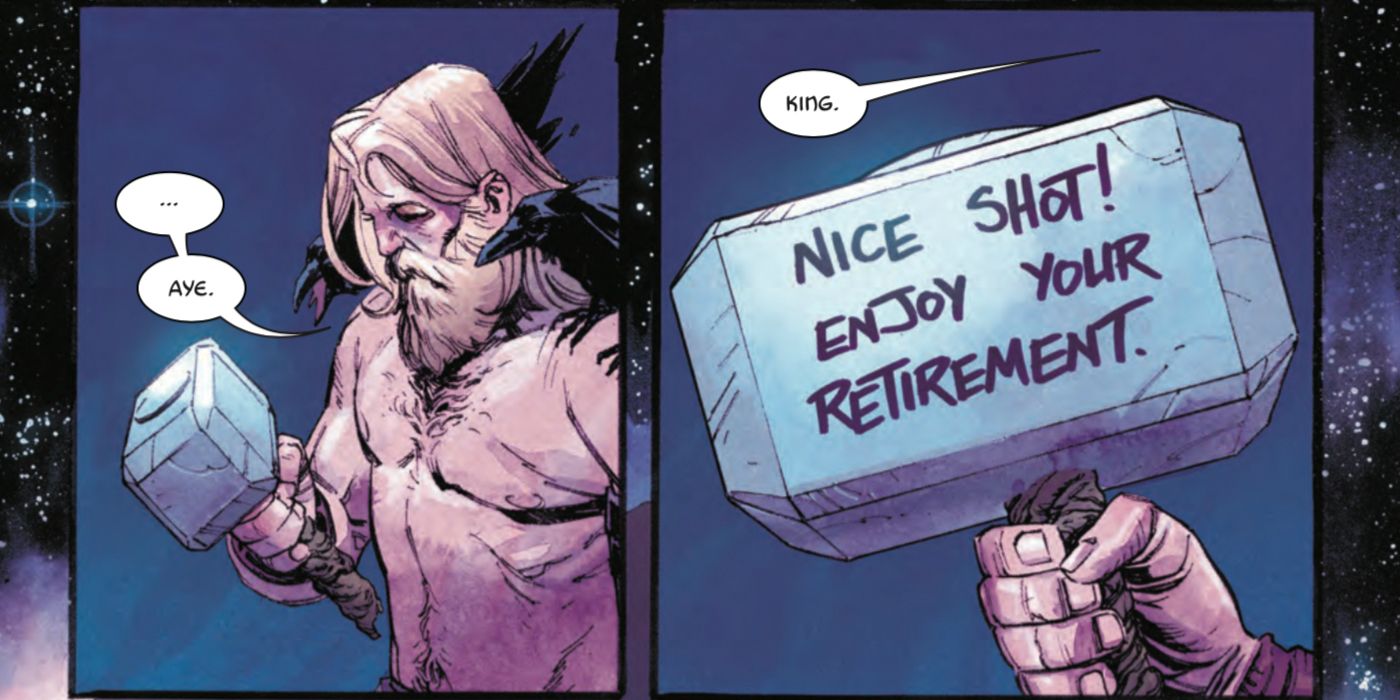 Thor's message from Avengers Thor 1