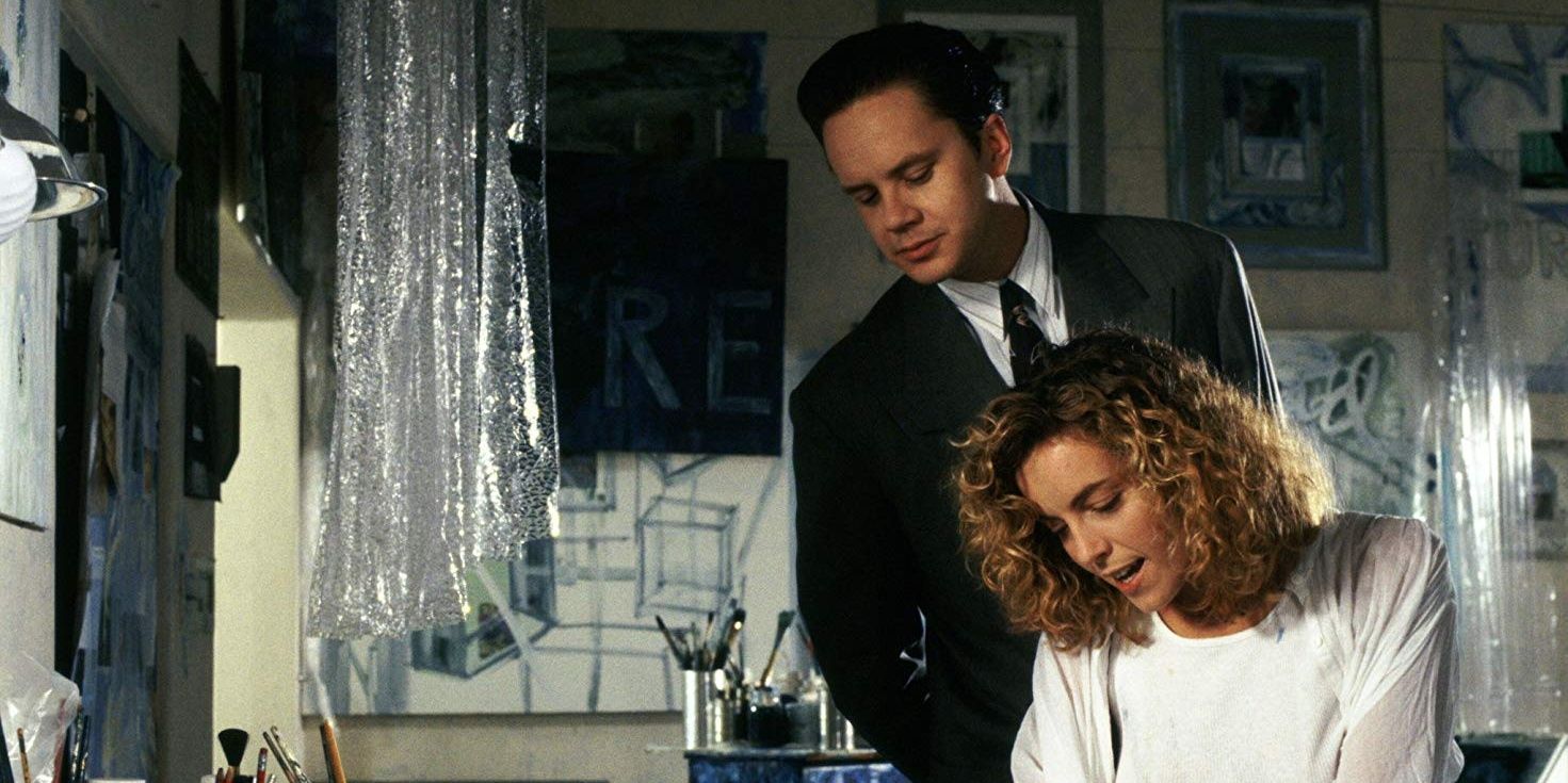 Tim Robbins and Greta Scacchi in The Player (1992)
