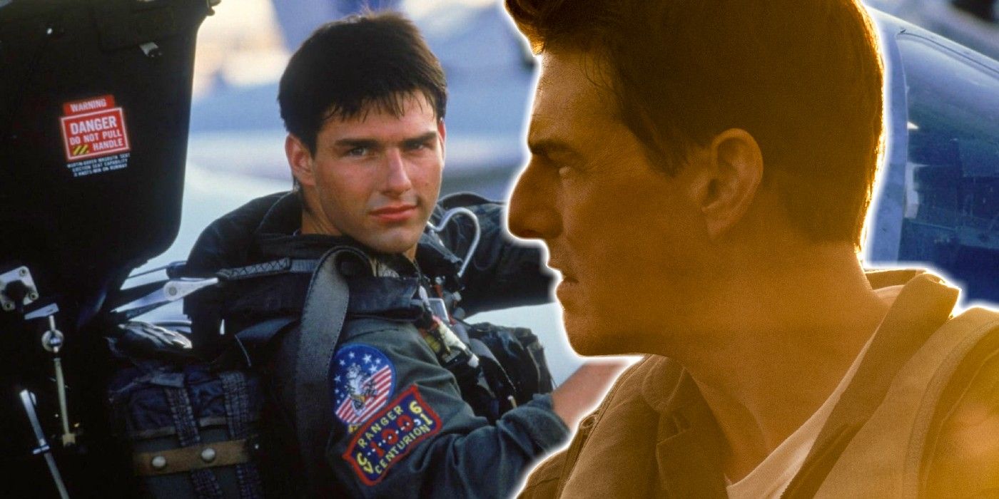 Top Gun Maverick Tom Cruise 34 Years Later