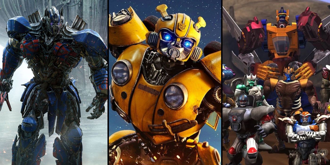 Transformers Optimus Prime, Bumblebee, and Beast Wars