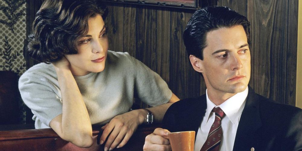 Audrey Horn and Special Agent Dale Cooper in Twin Peaks