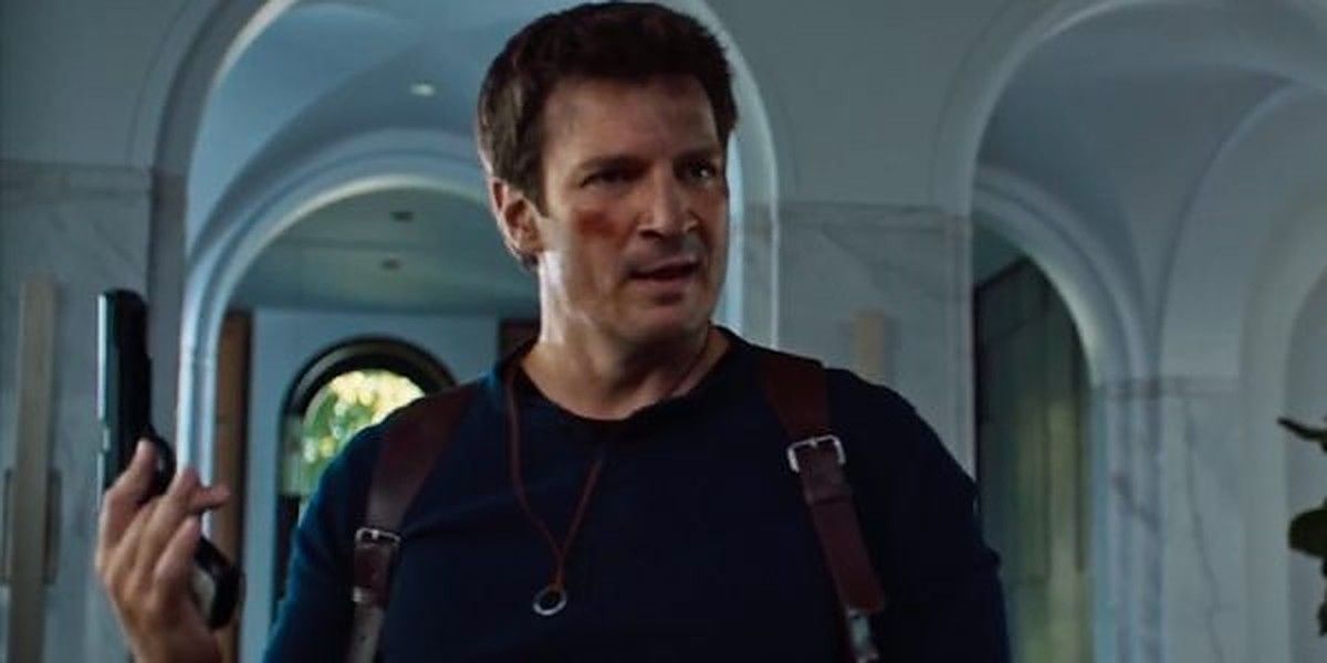 Nathan Fillionas Drake in a fan-made Uncharted movie
